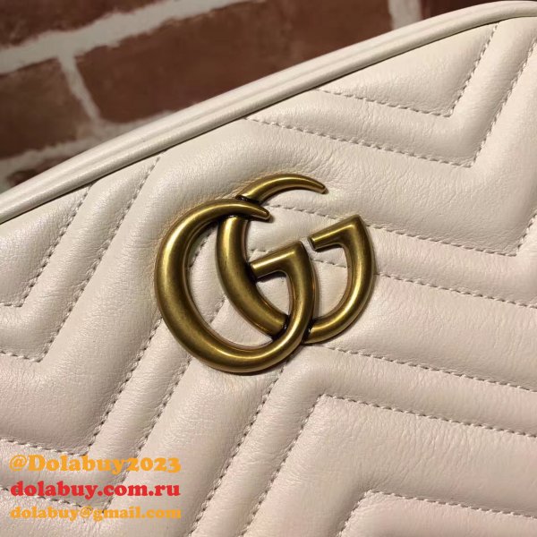 Luxury Gucci Fake 447632 Gg Marmont Crossbody Bags for Women