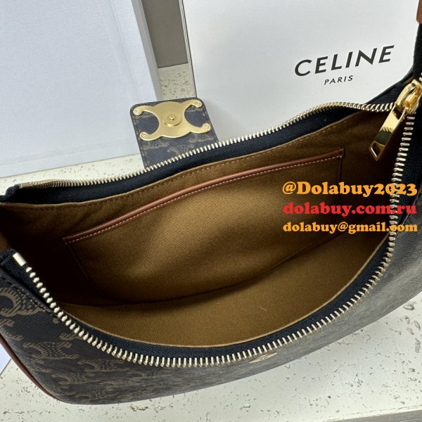 Best High Inspired 114492 Ava Triomphe Soft Quality Celine Replica Bag