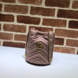 Gucci Replica 7 Star GG Marmont mini bucket 575163 bag