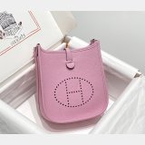 Hermes Replica Mini Evelyne TPM Bag Pink