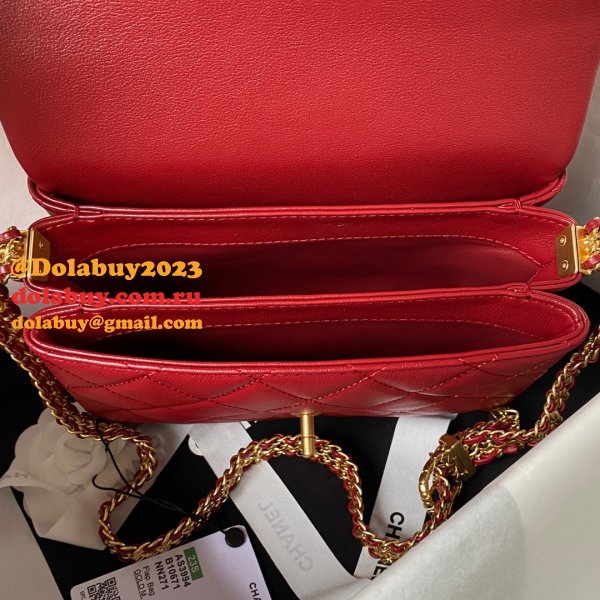 1:1 Mirror Flap Fashion Chain Best AS3994 Replica Quality Bag