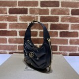 Copy GG Marmont Half-moon-shaped 770983 Perfect Knockoff Bag