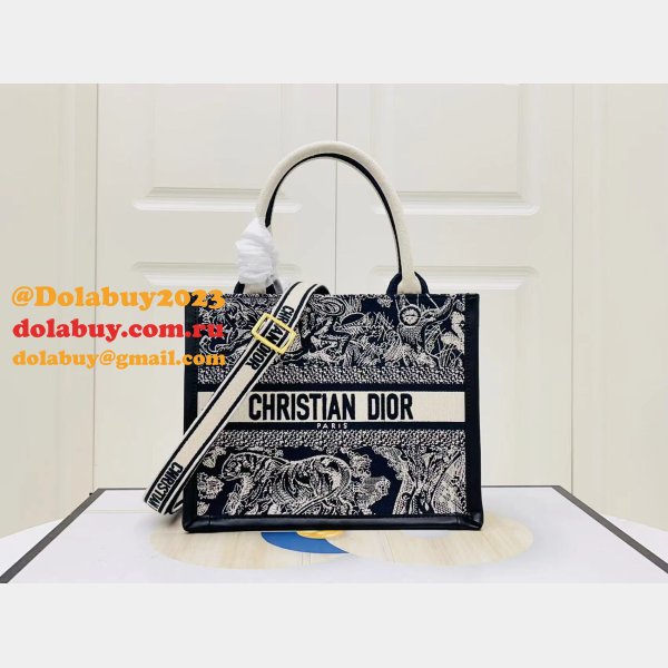 Fashion DIOR BOOK TOTE WITH STRAP NEW Designer