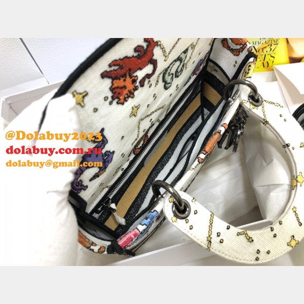 High Quality Designer Lady Dior 24cm Replica Handbags