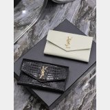 Designer YSL UPTOWN crocodile pattern 582124 CLUTCH