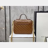 Gucci Replica 583571 GG Marmont mini top handle bag