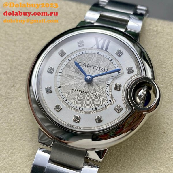 Cartier 33mm Ballon Bleu de Cartier watch