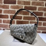 Perfect Gucci Replica Horsebit 764155 7 Star 1955 Shoulder Beige Bag