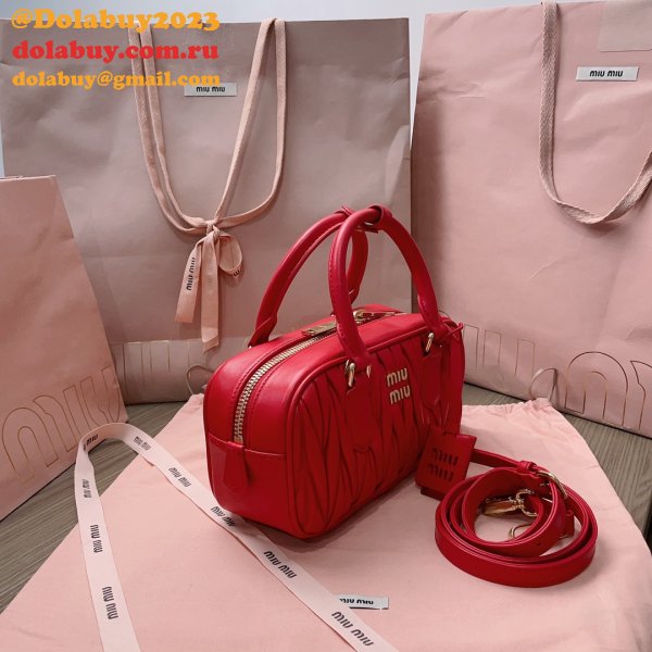 Shopping Top Grade 5BB142 Matelasse Replica Miu Miu Online Fake Bag