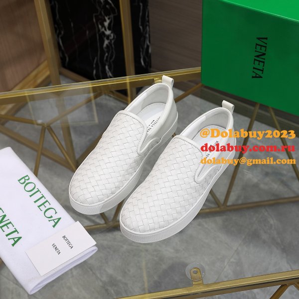 Bottega Veneta Knockoff Flats Intrecciato Nappa Slip On Sneakers Shoes