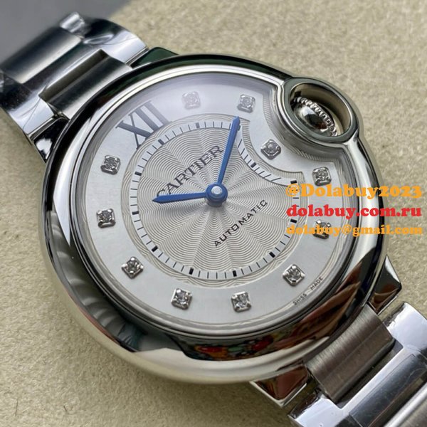 Cartier 33mm Ballon Bleu de Cartier watch