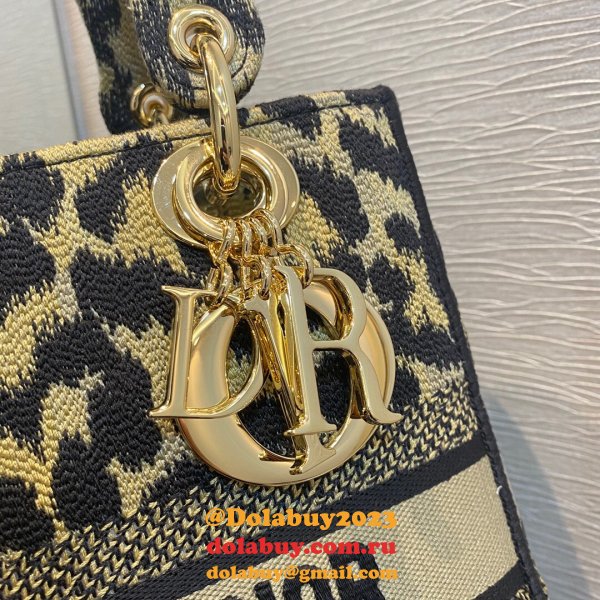 Christian Dior Replicas Lady Dior 24cm Cannage Quilted