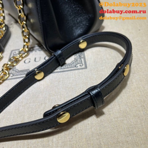 The Highest Quality Gucci Horsebit Replicas 703848 1955 Top Handle Bag