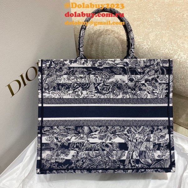 High Quality Dior Book Tote Replica CD Book Tote Bag