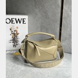 Inspired Loewe Small Puzzle Bag In Satin Calfskin 24CM With Strap