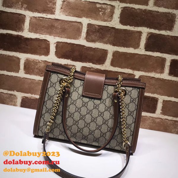 UK Gucci Replica GG Supreme Padlock Small Shoulder 498156 Bag