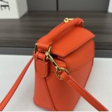 Duplicate Loewe Mini Calfskin Puzzle Edge Bag #062312