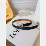 Luxury Inspired Loewe Anagram 2.0cm Width Replicas Belt