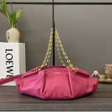 Luxury loewe Paseo small Nappa leather women bag