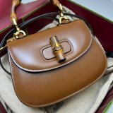 1:1 Replica Gucci Fashion 686864 Mini top handle bag with Bamboo