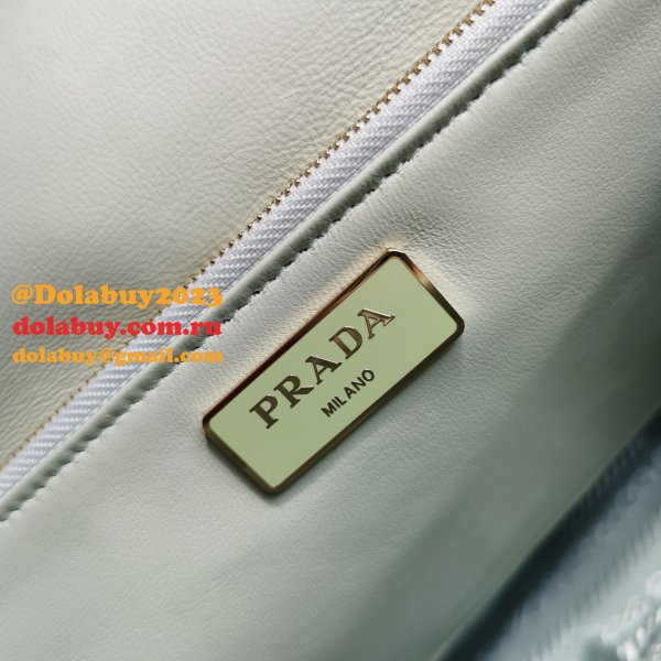 Wholesale Prada Fake System nappa leather patchwork bag online