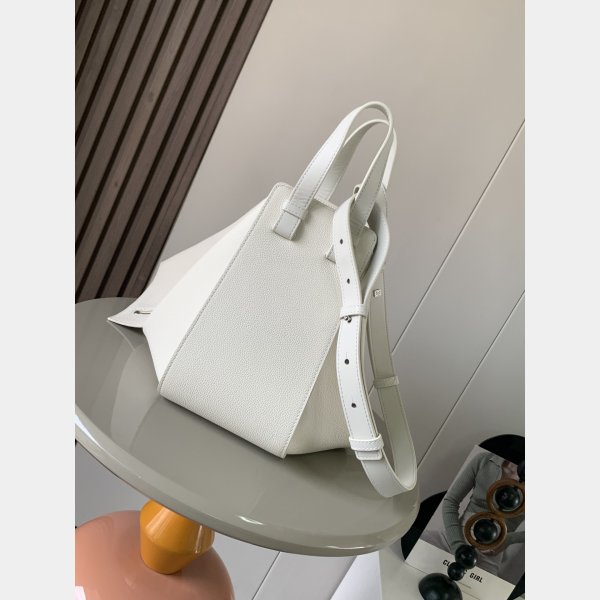 Small AAA+ Loewe Hammock Bag In Soft Grained Calfskin