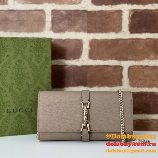 Replica 652681 Jackie 1961 Chain Wallet Gucci AAA+ Bag