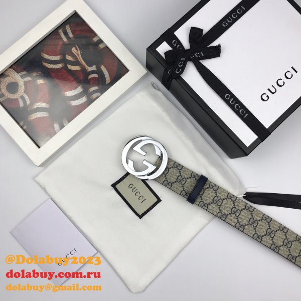 Gucci Belt With Double G Buckle 38mm Cheap