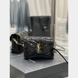 Designer Fake YSL Loulou 494699/467072 Black Handbags Online