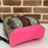 Fuchsia Top Quality 547965 GG Supreme Ophidia Gucci Copy Backpack Bag