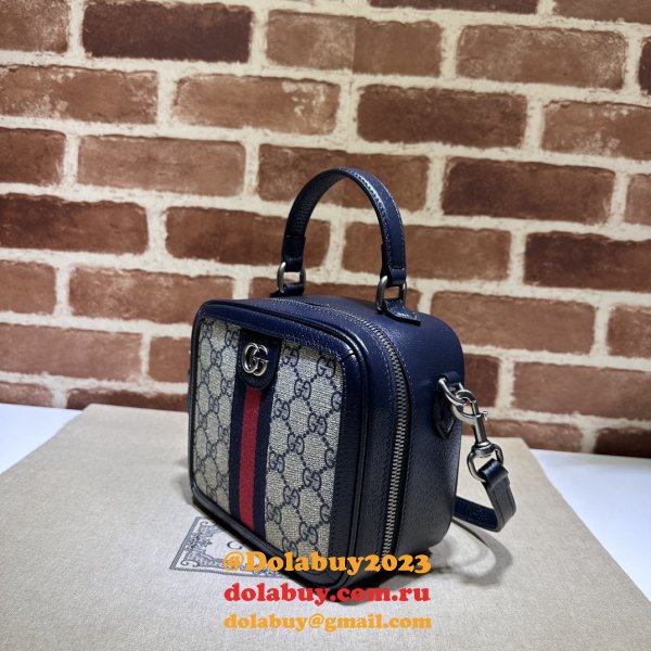 Ophidia GG Gucci Wholesale 772157 Top Handle Fake Bag