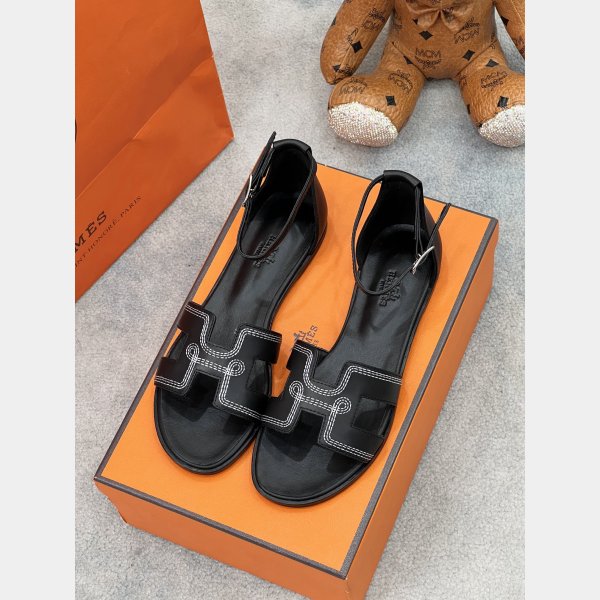 UK Both Wholesale 1:1 Mirror Sandals Retail Hermes Replica Shoes