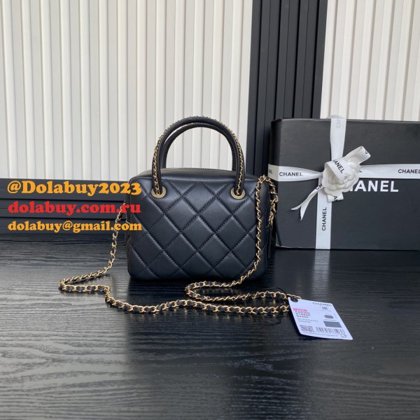 Fake Designer 1:1 Mirror Tote AS5300 Black Bags