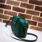 Luxury Gucci Fake 447632 Gg Marmont Crossbody Bags for Women