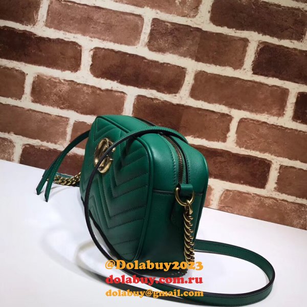 Luxury Gucci Fake 447632 Gg Marmont Crossbody Bags for Women