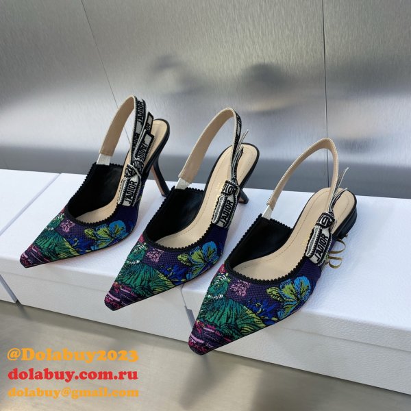 Replica Christian Dior J'ADIOR 2023 Macrame Shoes