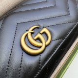 Gucci high quality Designer Replica GG Marmont continental wallet 443436 Bag