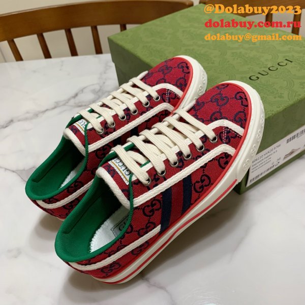 Replica Gucci Canvas Shoes 1977 Series Women/Men Quality For Sale