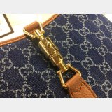 Gucci 1:1 Quality Jackie 1961 small shoulder 636706 Dark blue bag