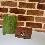 High Quality 1:1 Replica Gucci GG Matelassé Card Case 723786 Wallet