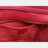 Celine Replica Red Luggage Nano Shopper 168243 Women's Leather