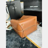 Le 37 In Shiny Leather Hobo Buckets 742828 Replica Saint Laurent Bag