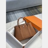 Hermes Garden Party Brown Designer Replica Handbags