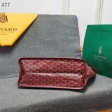 High Quality Goyard Classic Chevron St. Louis PM Totes Winer-Red Bags