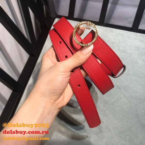 UK Replica CC Double C Belt Width 2.5cm 1119