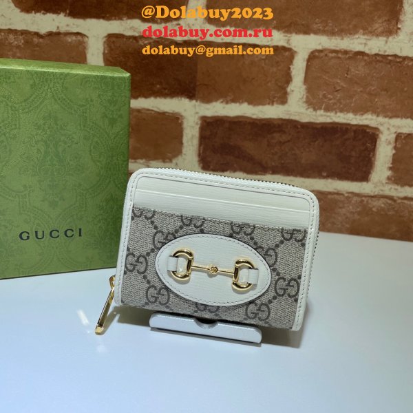 China Gucci 658549 Luxury Best Horsebit 1955 card case