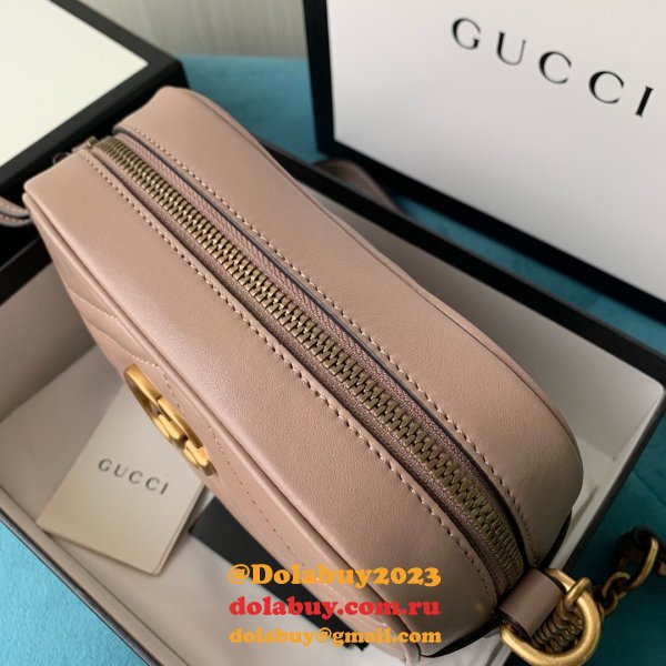 Gucci Replica GG Marmont matelassé mini 448065 bag