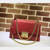 Replica 7 Star Gucci Padlock medium GG shoulder 409486 bag