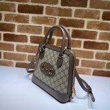 Designer Gucci Replica 1955 Horsebit small top handle 621220 bag