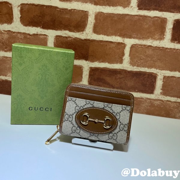 China Gucci 658549 Luxury Best Horsebit 1955 card case